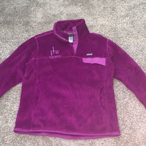 Purple Patagonia Sweatshirt